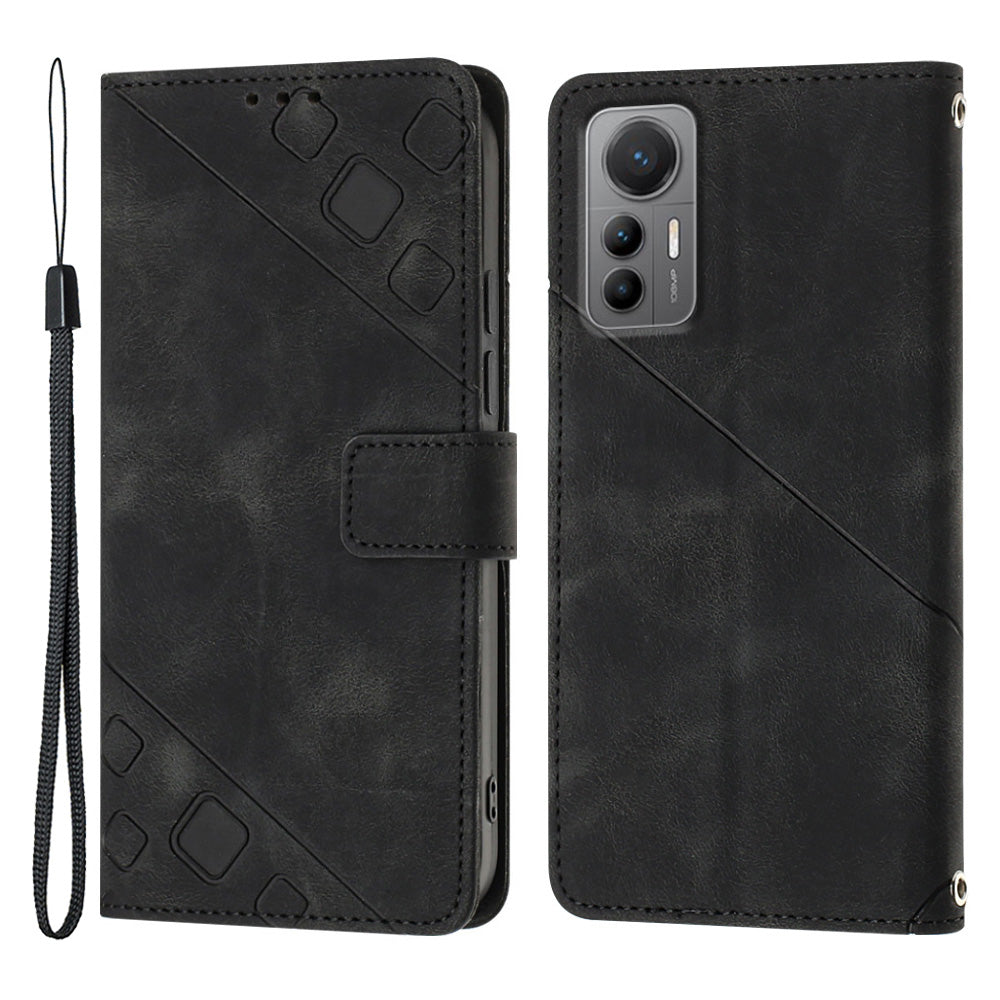 PT005 YB Imprinting Series-6 for Xiaomi 12 Lite 5G Flip Wallet Phone Case PU Leather Soft Touch Stand Phone Cover PT005 YB Imprinting Series-6 for Xiaomi 12 Lite 5G Flip Wallet Phone Case PU Leather Soft Touch Stand Phone Cover